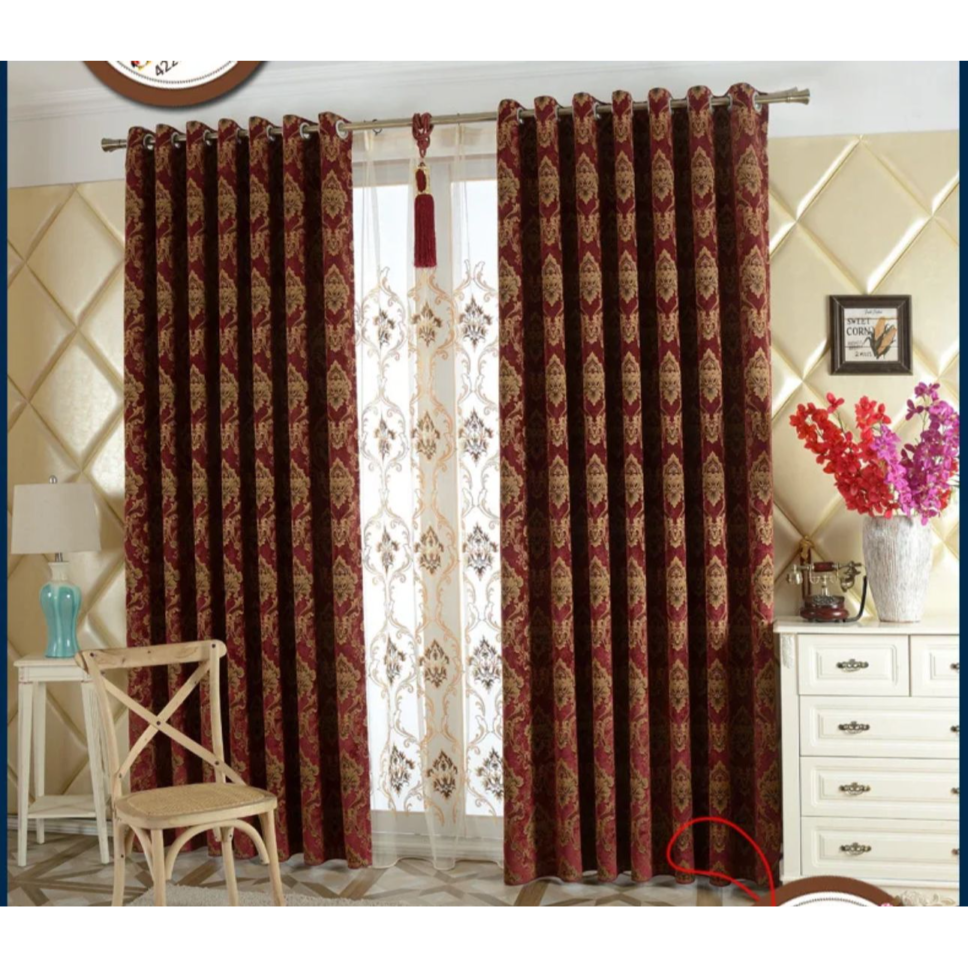 chenille-printed-jacquard-curtains, luxury-curtains, edit-home-curtains