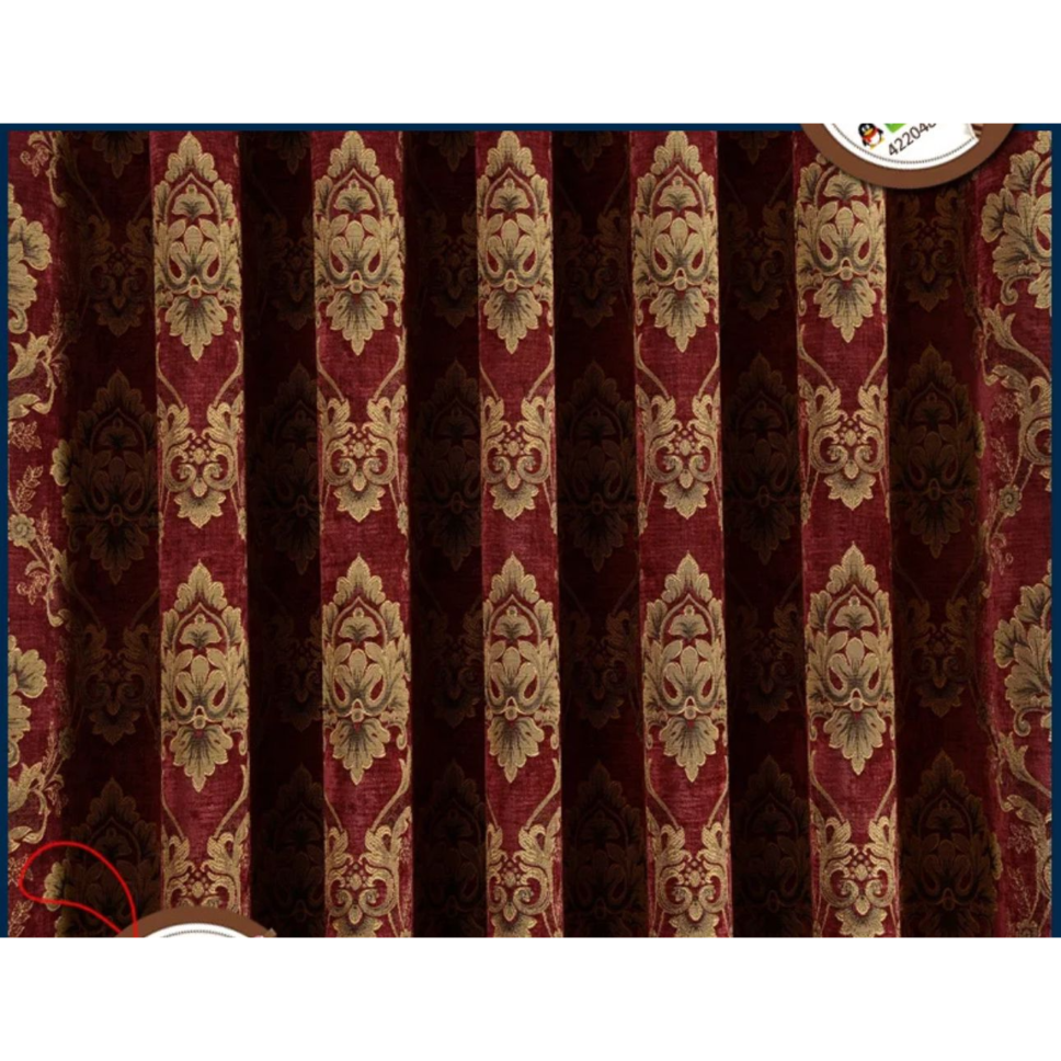 chenille-printed-jacquard-curtains, luxury-curtains, edit-home-curtains