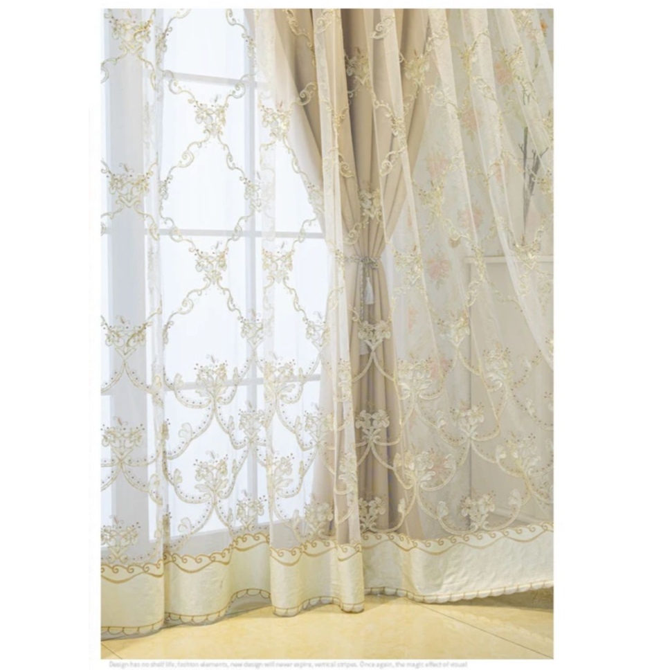 double-layer-blackout-window-curtain, luxury-curtains, embroidered-curtains, edit-home-curtains