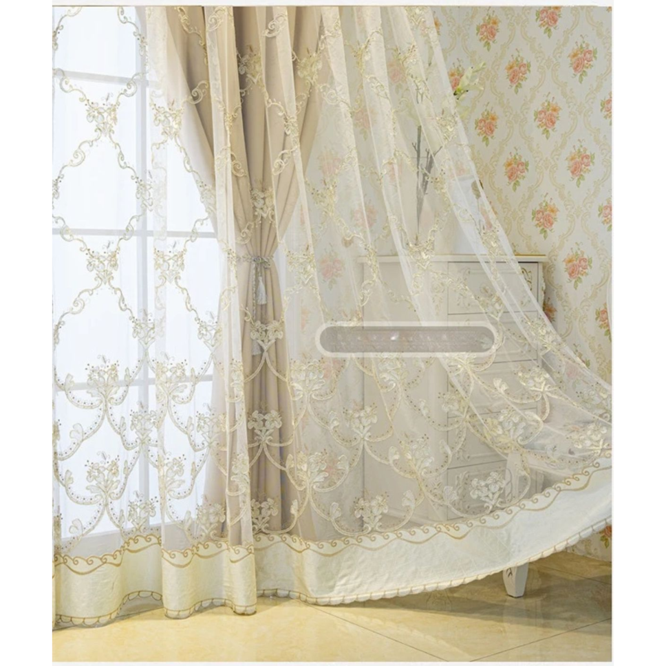 double-layer-blackout-window-curtain, luxury-curtains, embroidered-curtains, edit-home-curtains