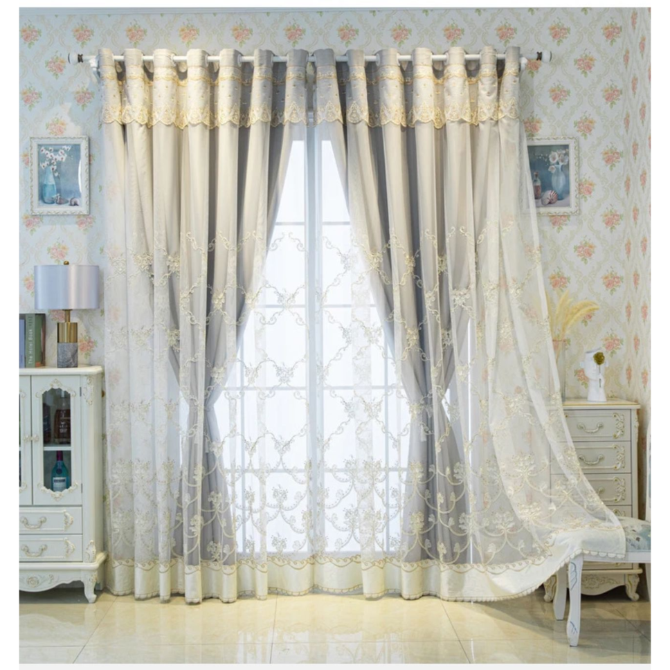 double-layer-blackout-window-curtain, luxury-curtains, embroidered-curtains, edit-home-curtains